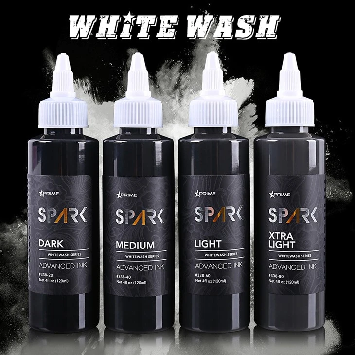 4oz אורגני בהיר וארוך - דיו קעקוע ניצוץ לטייף מתמשך לאיפור קבוע