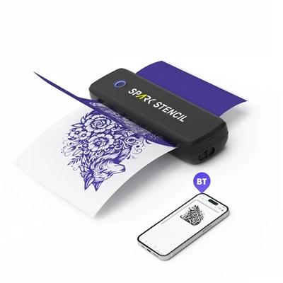 מכונת העברת קעקועים זמנית של Bluetooth אלחוטית