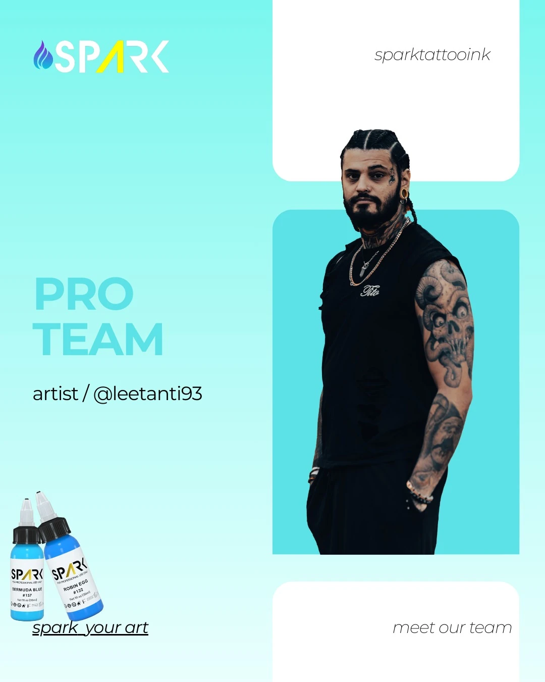 Were excited to announce- SPARK is officially teaming up with titotantitattooanime as our 1 Were excited to announce- SPARK is officially teaming up with titotantitattooanime as our 1