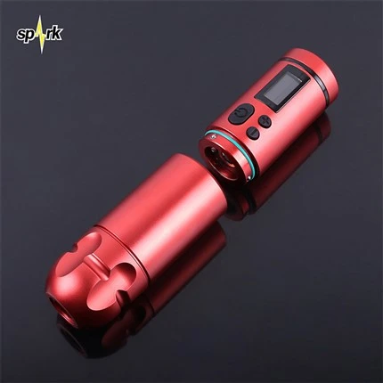 מכונת קעקועים אלחוטית Spark עם שימוש כפול מקצועי