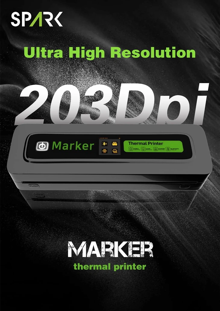 Spark חדש מדפסת סטנסיל קעקוע תרמית אלחוטית חדשה
