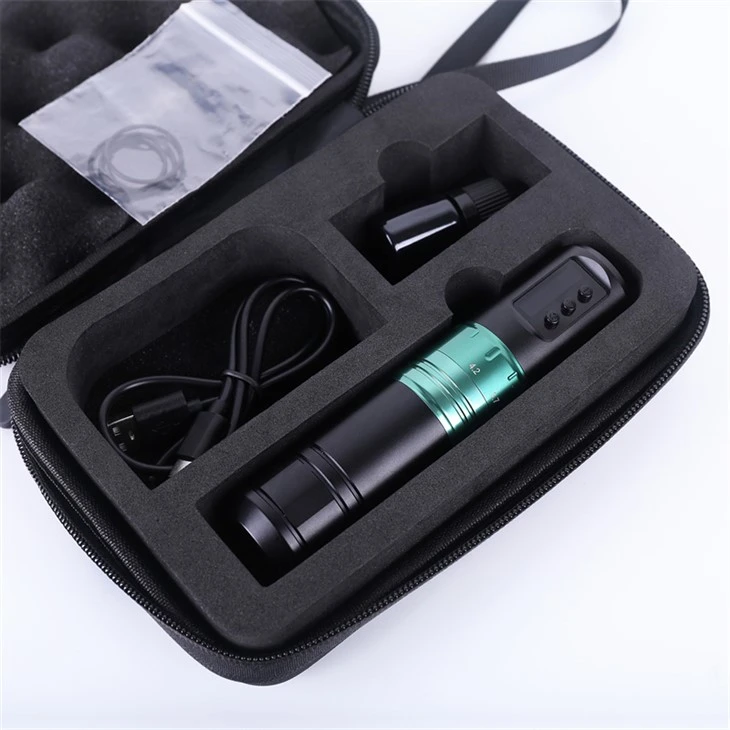 מכונת קעקוע מנוע ללא מברשות Spark Tattoo Pen מכונת קעקועים אלחוטית