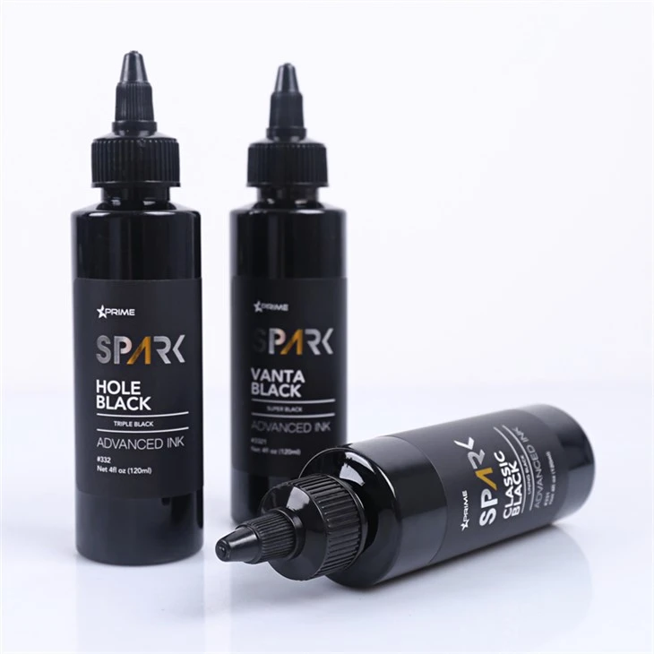 Classic Black 4OZ Lining Black Ink Series Spark Tattoo Ink Ink Ink Black Light