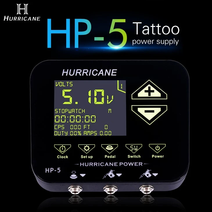 Hand Touch Tattoo ספק כוח הוריקן קעקוע ספק כוח