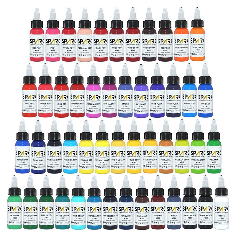 סט דיו לקעקועים פרימיום Spark Tattoo Ink