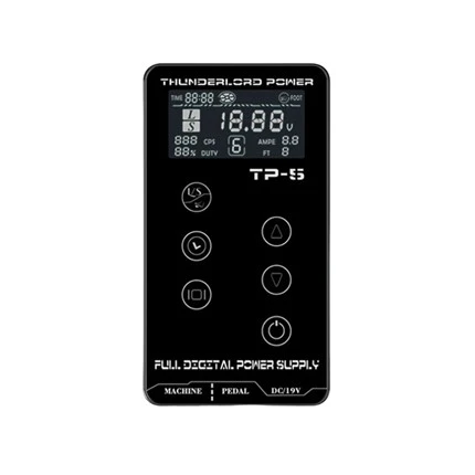 3-18V LCD אספקת חשמל חשמלית קעקוע דיגיטלי