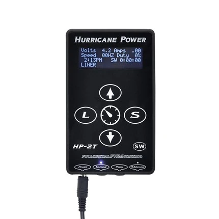 אספקת כוח לקעקוע יד מגע דיגיטלי LCD
