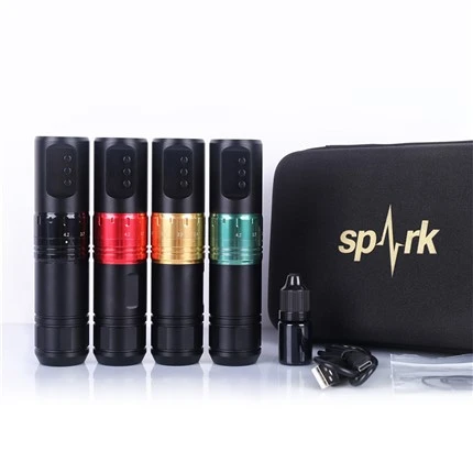 Spark Tattoo Machine Jumpstart Wireless Tattoo Pen מכונת קעקוע