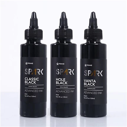 Vanta Black 4OZ Super Black Ink Series Spark Tattoo Ink Ink Ink Set Professional
