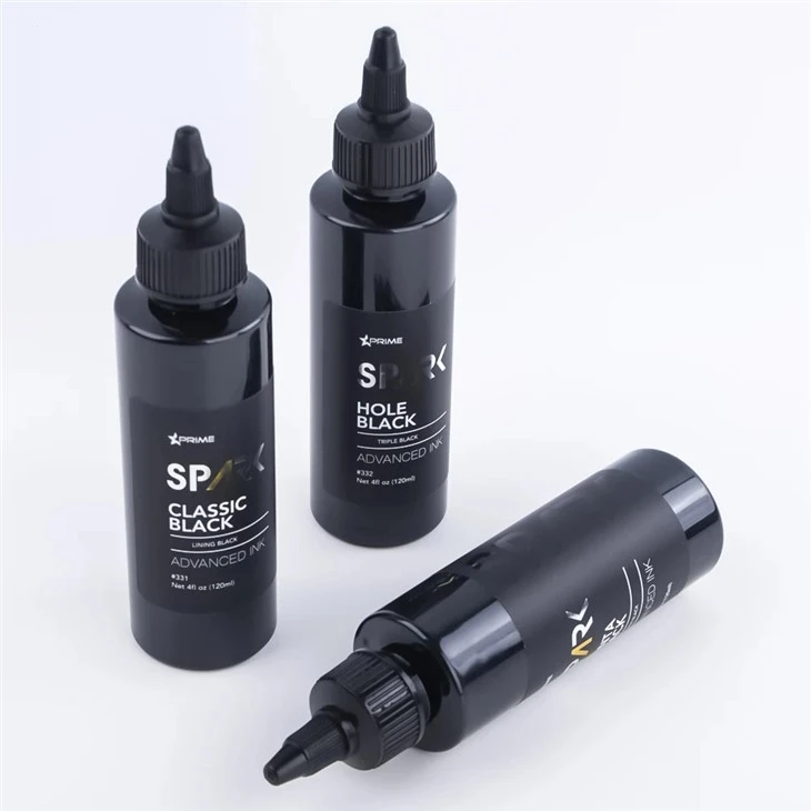 Black Light Ink Ink Triple Black 8OZ חור Black Black Ink Series Spark Ink Ink Ink Ink Ink