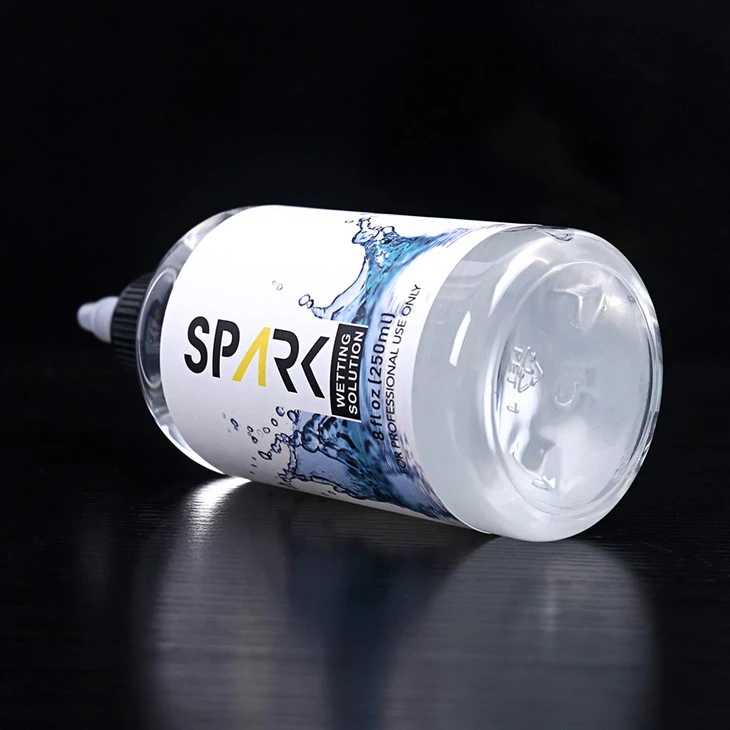 Spark 8OZ 240ML פתרון הרטבת קעקוע Spark Tattoo Mixing Solution Spark Tattoo Ink